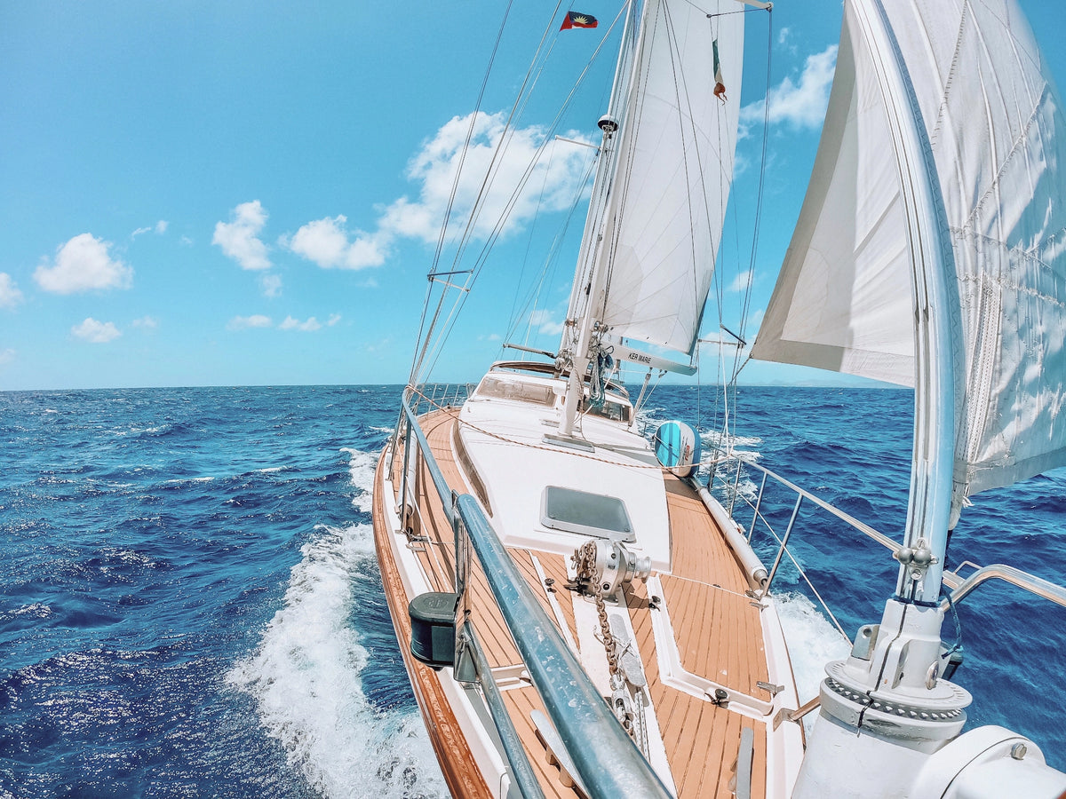 Sailing boat from Kelly Bontje who is the founder of Little Berth.